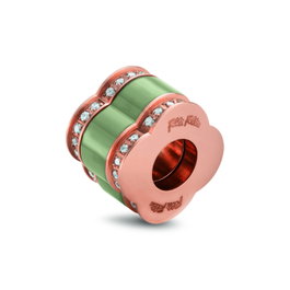 Folli Follie 3P16T003REC Joyería Verde Plata de Ley
