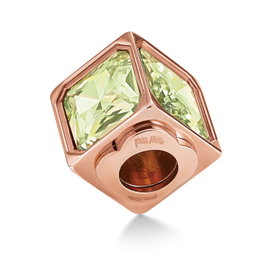Folli Follie Joyería 3P16T008RCE con Esfera Verde y Plata de Ley
