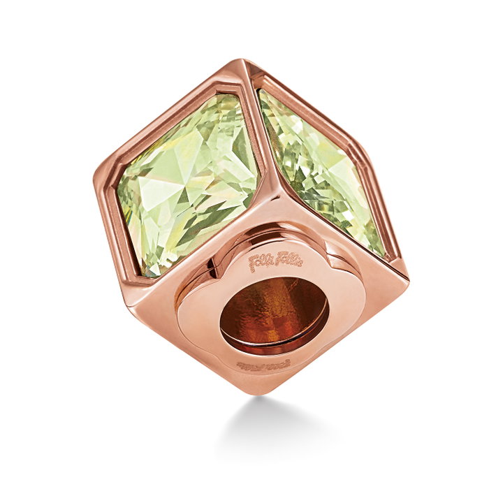 Folli Follie Joyería 3P16T008RCE con Esfera Verde y Plata de Ley Folli Follie Joyería 3P16T008RCE con Esfera Verde y Plata de Ley