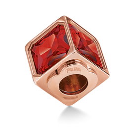 Folli Follie Joyería 3P16T008RR con Esfera Roja y Plata de Ley