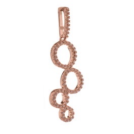 Folli Follie Colgante de Plata de Ley Rosa 3P17S001RC