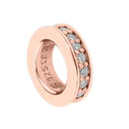 Folli Follie Joyería 3P9S132RC con esfera rosa y plata de ley