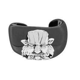 Folli Follie Pulsera 4BOTO27BLACK Negro