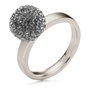 Folli Follie Anillo Plateado de Acero Inoxidable Talla 54
