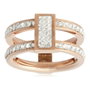 Folli Follie Anillo 3R13T011RC-52 Rosa Talla 52