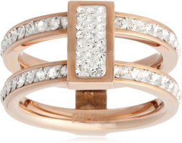 Folli Follie Anillo 3R13T011RC-52 Rosa Talla 52