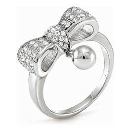 Folli Follie Anillo Plateado de Acero Inoxidable Talla 52