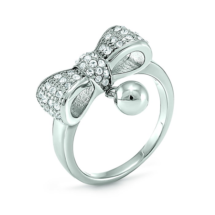Folli Follie Anillo de Acero Inoxidable Plateado Talla 56 Folli Follie Anillo de Acero Inoxidable Plateado Talla 56