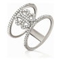 Folli Follie Anillo Plateado de Acero Inoxidable