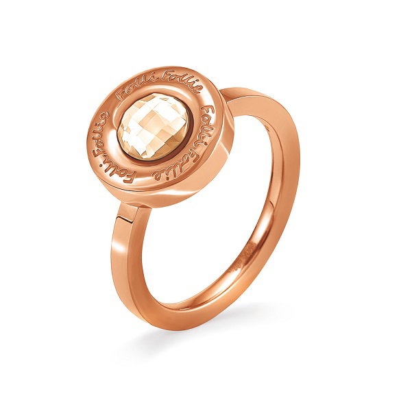 Folli Follie Anillo 3R15T002RS-56 Rosa Folli Follie Anillo 3R15T002RS-56 Rosa