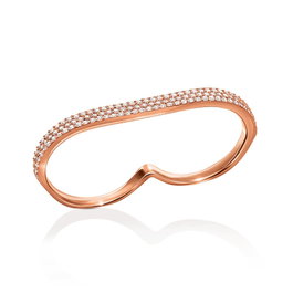 Folli Follie Anillo 3R16S041RC-56 Rosa