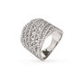 Folli Follie Anillo Plateado 3R17S006C-52 Talla 52