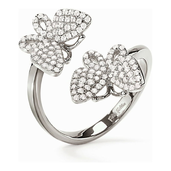 Folli Follie Anillo Plateado en Acero Inoxidable Talla 52