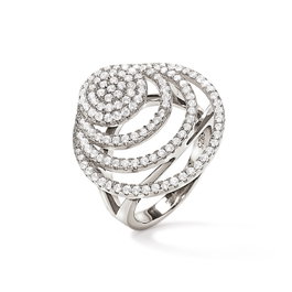 Folli Follie Anillo Plateado Talla 52