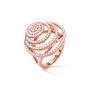 Folli Follie Anillo Rosa Talla 54