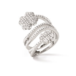 Folli Follie Anillo Plateado de Acero Inoxidable Talla 52