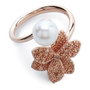 Folli Follie Anillo de Plata de Ley Rosa Talla 54