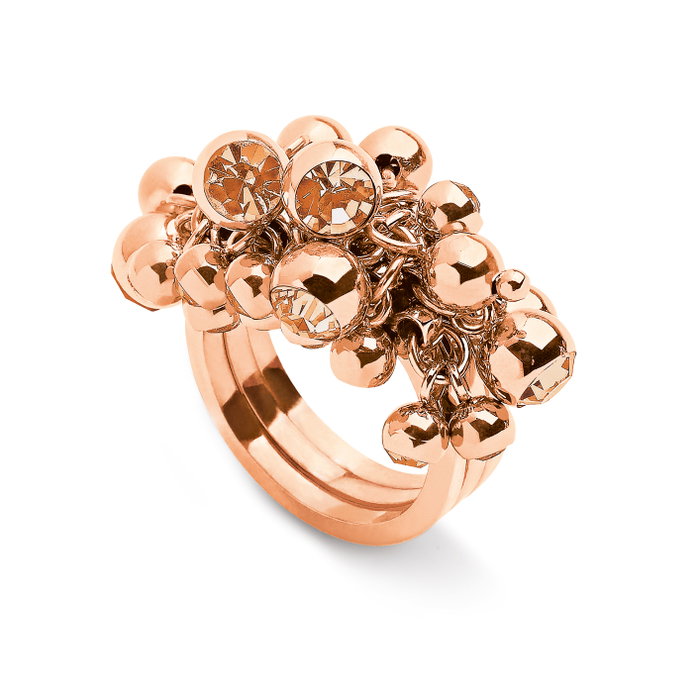 Folli Follie Anillo 3R1T004RS-52 Rosa Talla 52 Folli Follie Anillo 3R1T004RS-52 Rosa Talla 52