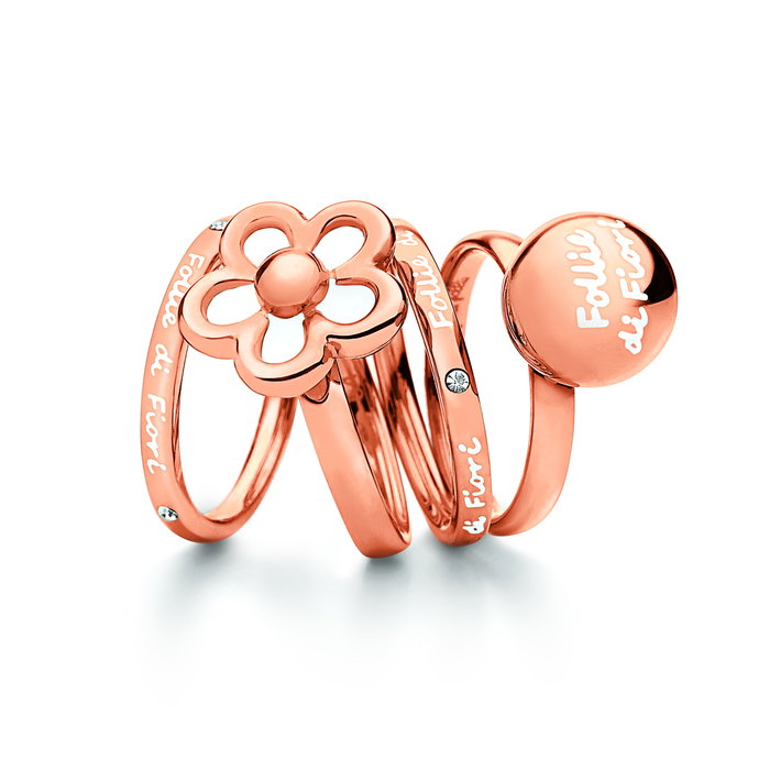 Folli Follie Anillo 3R1T037RWC-50 para Mujer Folli Follie Anillo 3R1T037RWC-50 para Mujer