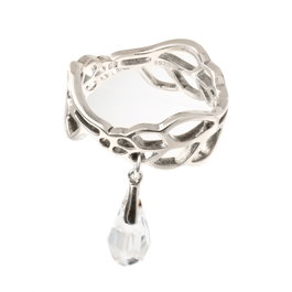 Folli Follie Anillo de Plata de Ley Plateado Talla 52