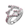 Folli Follie Anillo de Plata de Ley Plateado Talla 54