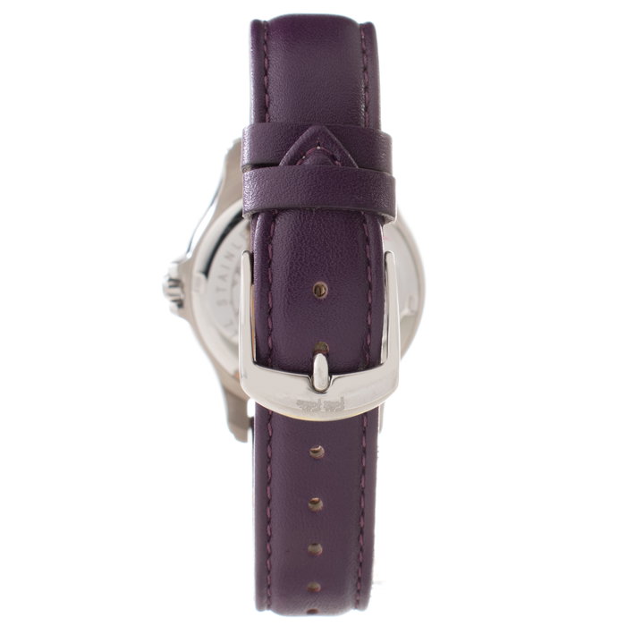 Folli Follie WF15T031SSW con correa de cuero lila Folli Follie WF15T031SSW con correa de cuero lila