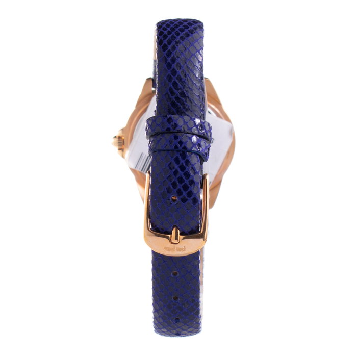 Folli Follie WF1B006STA Reloj de Mujer con Correa de Cuero Azul Folli Follie WF1B006STA Reloj de Mujer con Correa de Cuero Azul