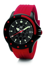 Folli Follie WF1Y002ZDR con correa roja y caja negra