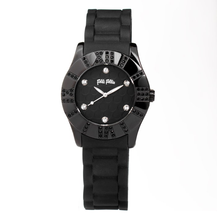Folli Follie WF8E021ZSK Reloj Analógico Negro Folli Follie WF8E021ZSK Reloj Analógico Negro