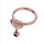 Folli Follie Anillo de Acero Inoxidable Rosa Talla 54