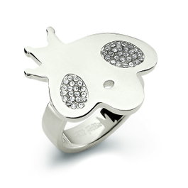 Folli Follie Anillo Plateado de Acero Inoxidable