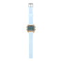Iam Reloj Digital IAM-KIT02 con Correa Azul y Caja Dorada