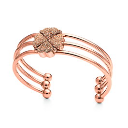 Folli Follie Pulsera de Acero Dorado 16cm 3B0T041RS
