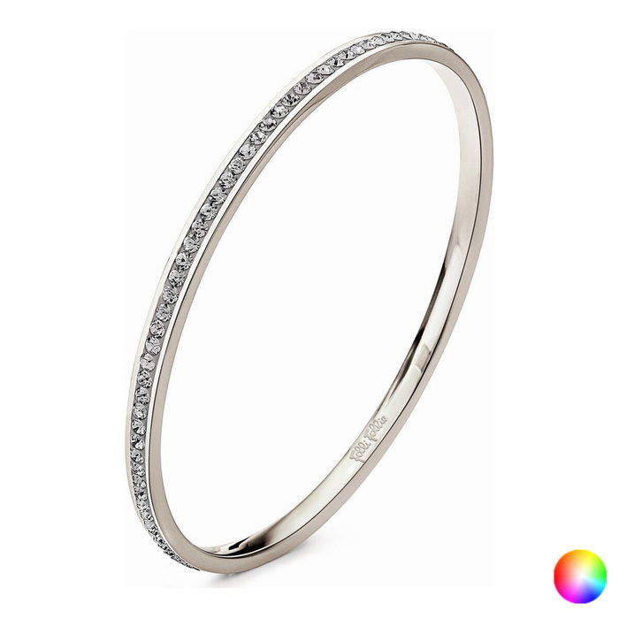 Folli Follie Pulsera de Acero Plateado 16cm Folli Follie Pulsera de Acero Plateado 16cm