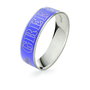 Folli Follie Pulsera de Acero Morado 3B13F016V