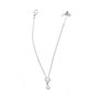 Folli Follie Pulsera de Acero Inoxidable Gris 20cm
