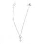 Folli Follie Pulsera de Acero Inoxidable Gris 20cm