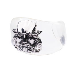 Folli Follie Pulsera de Resina Transparente 4B0T027KC