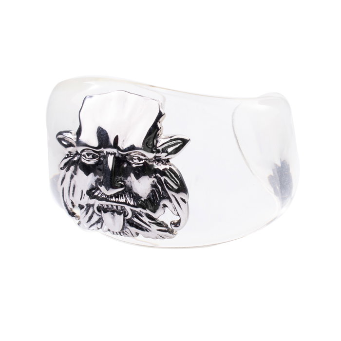 Folli Follie Pulsera de Resina Transparente 4B0T027KC Folli Follie Pulsera de Resina Transparente 4B0T027KC
