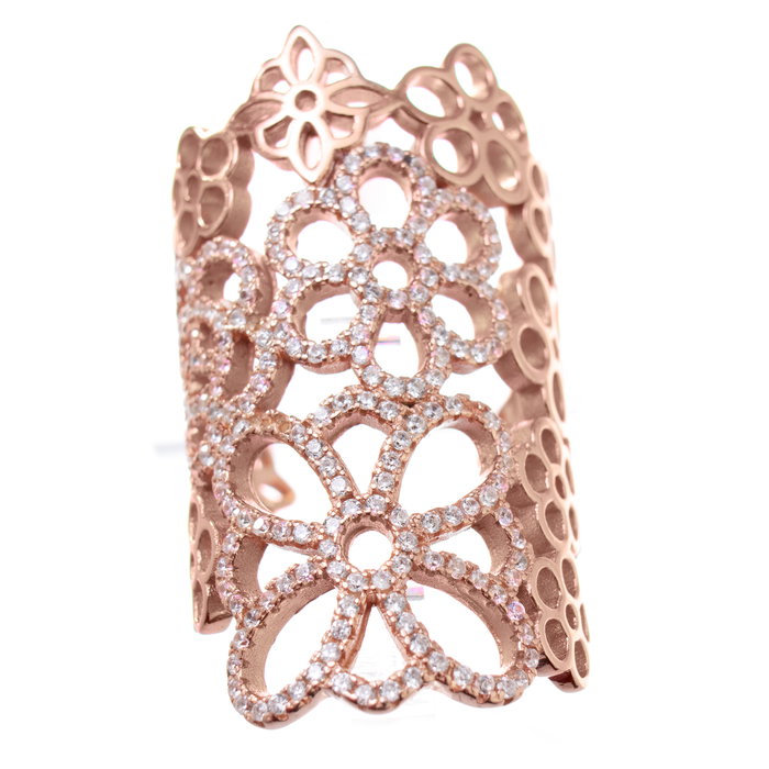 Folli Follie Anillo de Plata de Ley Plateado Talla 52 Folli Follie Anillo de Plata de Ley Plateado Talla 52