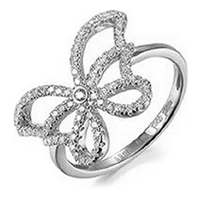 Folli Follie Anillo de Plata de Ley Plateado Talla 56