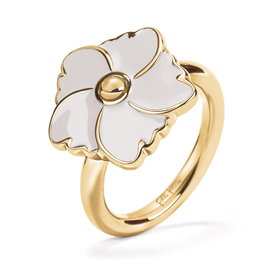Folli Follie Anillo Dorado Talla 56