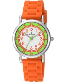 Radiant RA466606 Reloj Infantil con Correa Naranja
