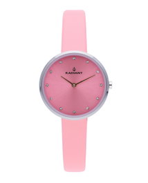 Radiant RA491601 Angelina 32mm con esfera y correa rosa