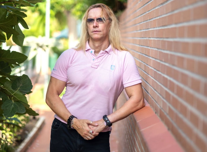 Bobroff Polo Rosa XXL para Hombre