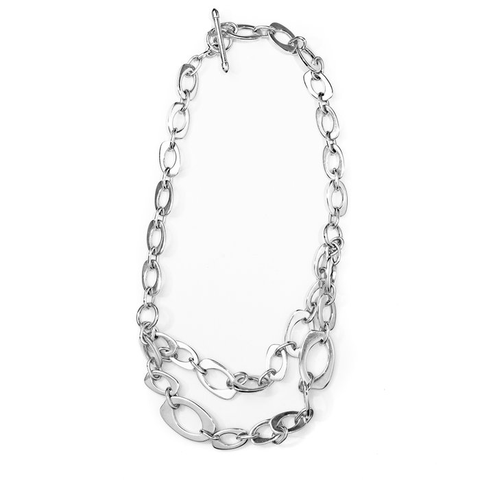 Folli Follie Collar de Acero Inoxidable 1N7F103 Folli Follie Collar de Acero Inoxidable 1N7F103