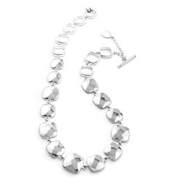 Folli Follie Collar de Plata de Ley Plateado 35cm