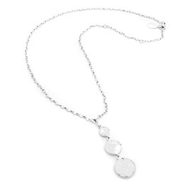 Folli Follie Collar de Plata de Ley Plateado 38cm