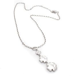 Folli Follie Collar de Plata de Ley Plateado 35cm
