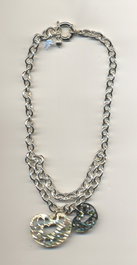Folli Follie Collar de Plata de Ley Plateado 45cm